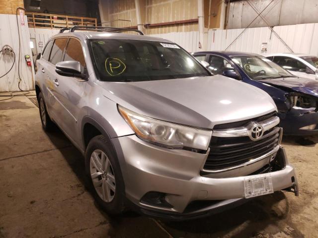 TOYOTA HIGHLANDER 2016 5tdzkrfh3gs147908