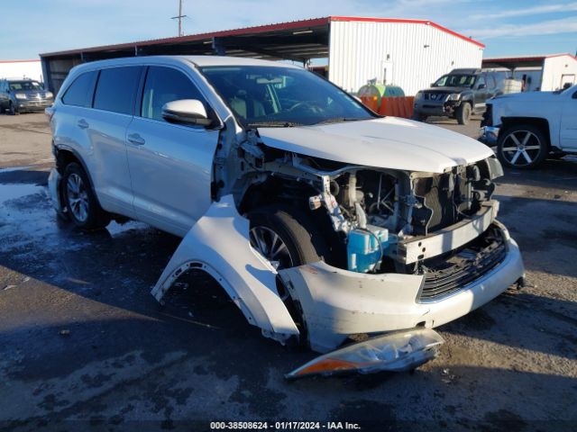 TOYOTA HIGHLANDER 2016 5tdzkrfh3gs148959