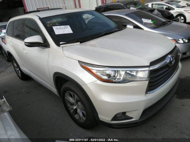 TOYOTA HIGHLANDER 2016 5tdzkrfh3gs157659