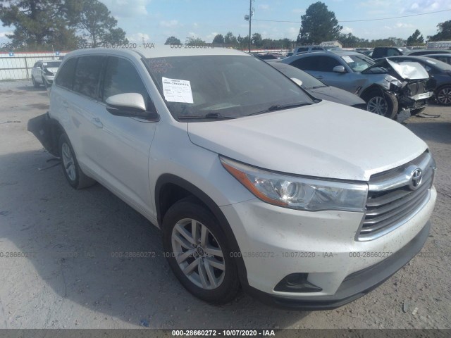 TOYOTA HIGHLANDER 2016 5tdzkrfh3gs169214