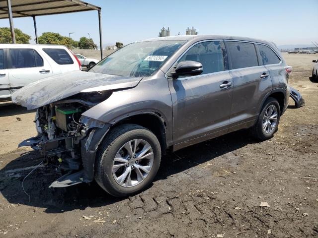 TOYOTA HIGHLANDER 2014 5tdzkrfh4es033218