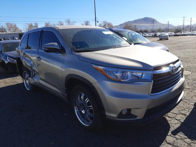 TOYOTA HIGHLANDER 2015 5tdzkrfh4fs038632