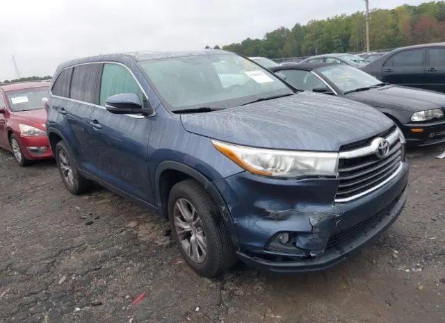 TOYOTA HIGHLANDER 2015 5tdzkrfh4fs050506