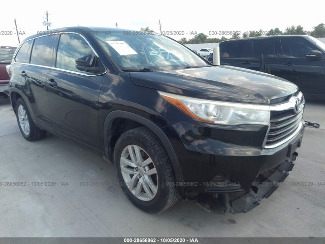 TOYOTA HIGHLANDER 2015 5tdzkrfh4fs073574