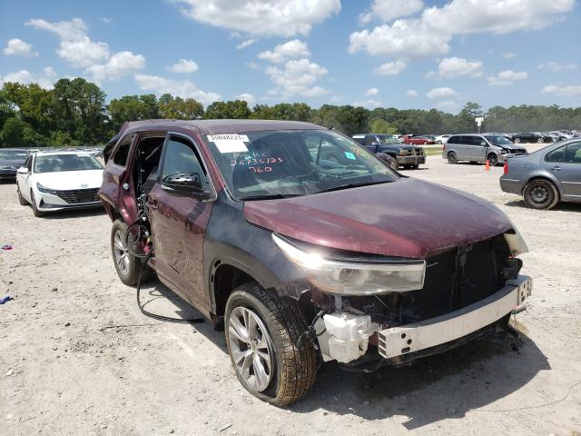 TOYOTA HIGHLANDER 2015 5tdzkrfh4fs076541