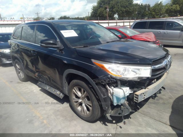 TOYOTA HIGHLANDER 2015 5tdzkrfh4fs091699