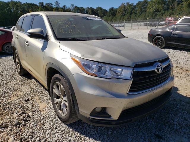 TOYOTA HIGHLANDER 2015 5tdzkrfh4fs093291