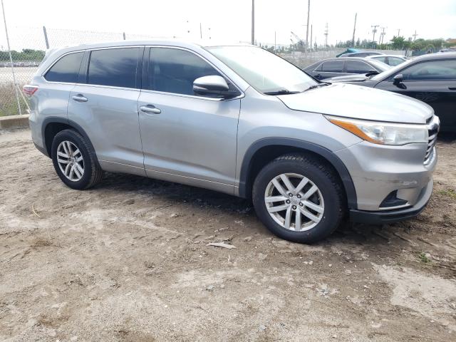 TOYOTA HIGHLANDER 2015 5tdzkrfh4fs096398