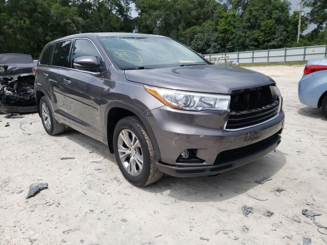 TOYOTA HIGHLANDER 2015 5tdzkrfh4fs107089