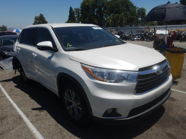 TOYOTA HIGHLANDER 2016 5tdzkrfh4gs140143