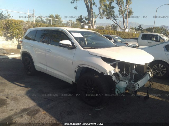 TOYOTA HIGHLANDER 2016 5tdzkrfh4gs153913