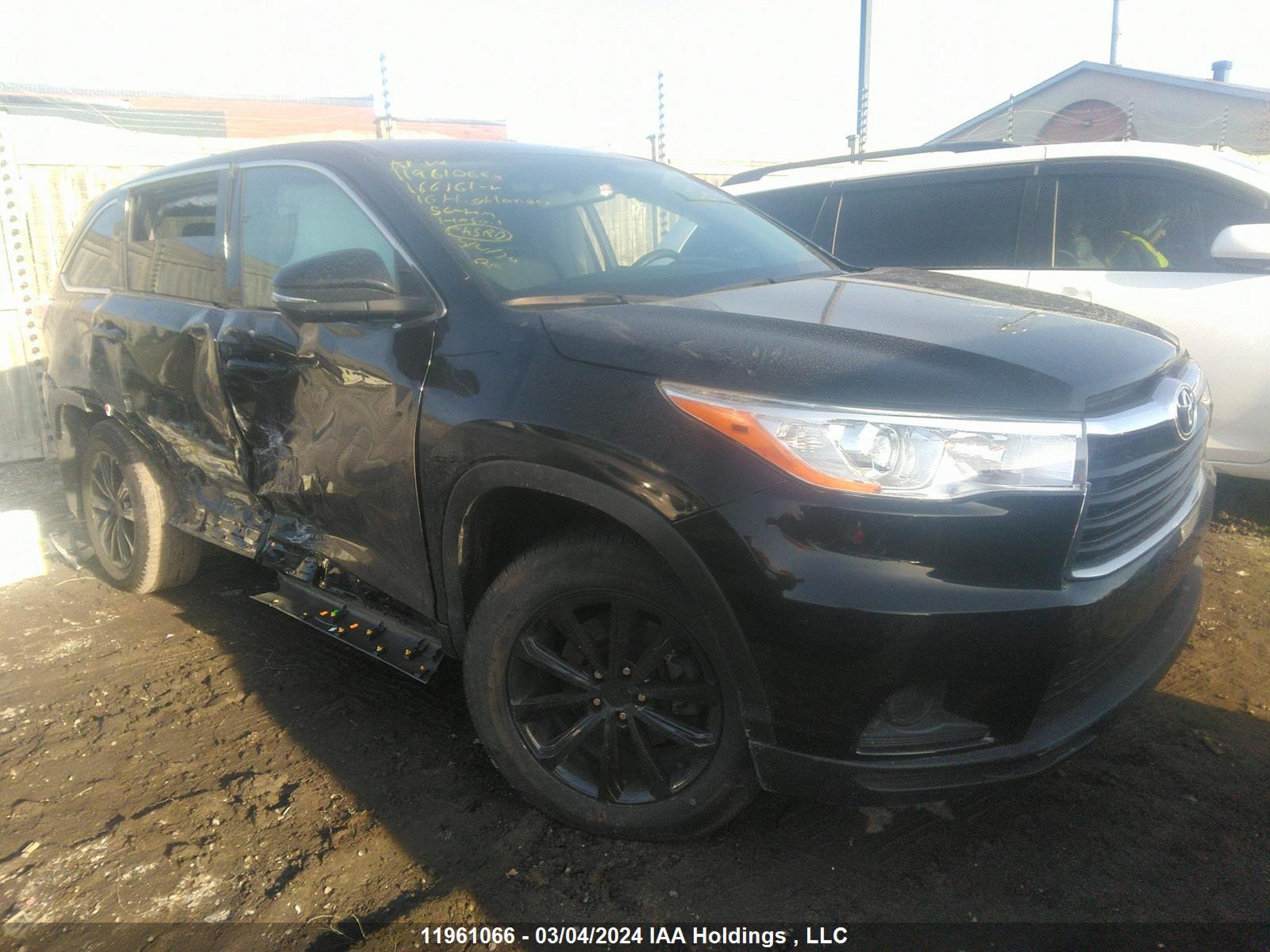 TOYOTA HIGHLANDER 2016 5tdzkrfh4gs166161