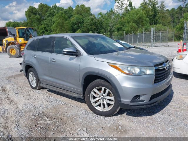 TOYOTA HIGHLANDER 2016 5tdzkrfh4gs167651