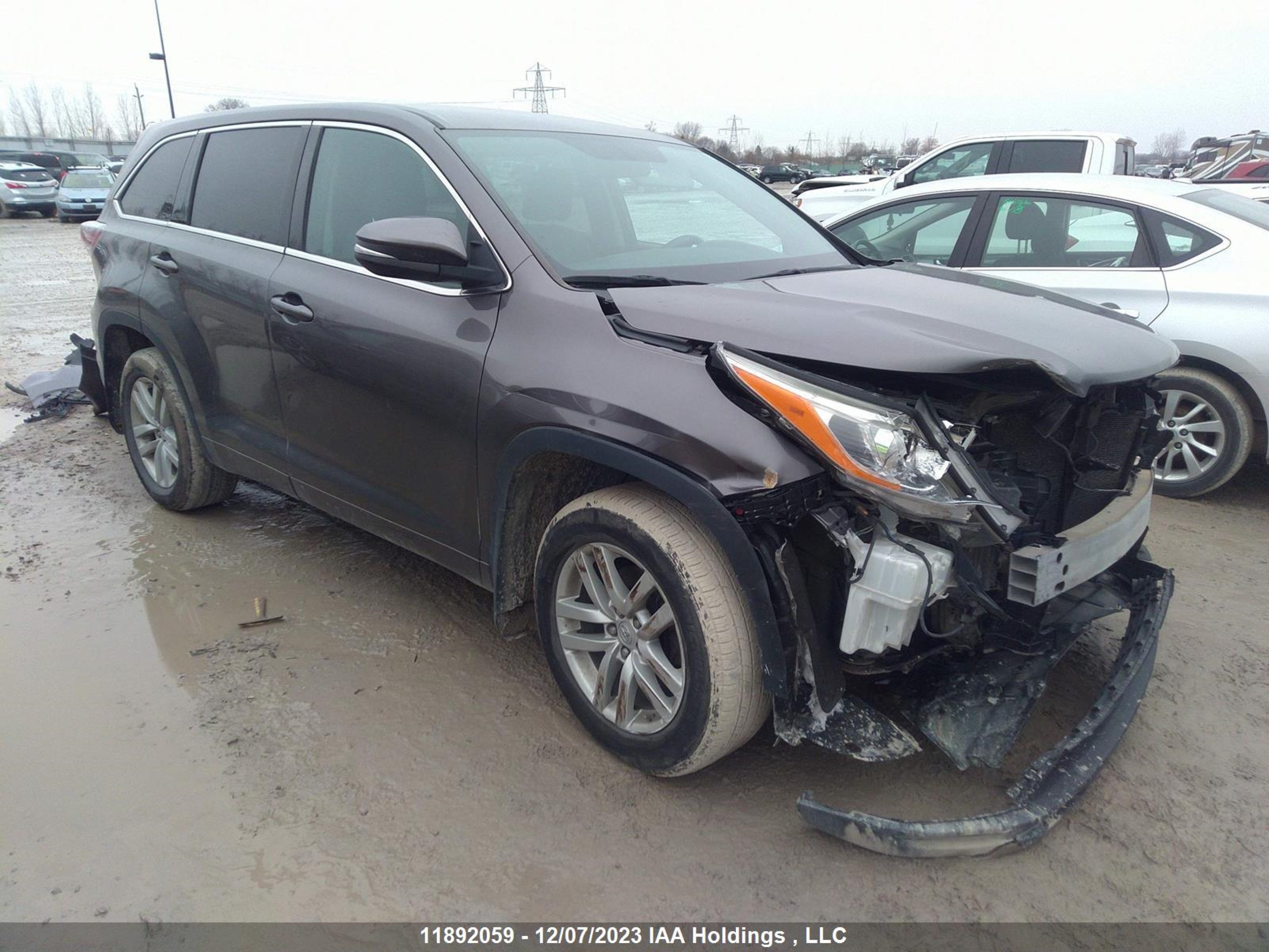 TOYOTA HIGHLANDER 2014 5tdzkrfh5es022020