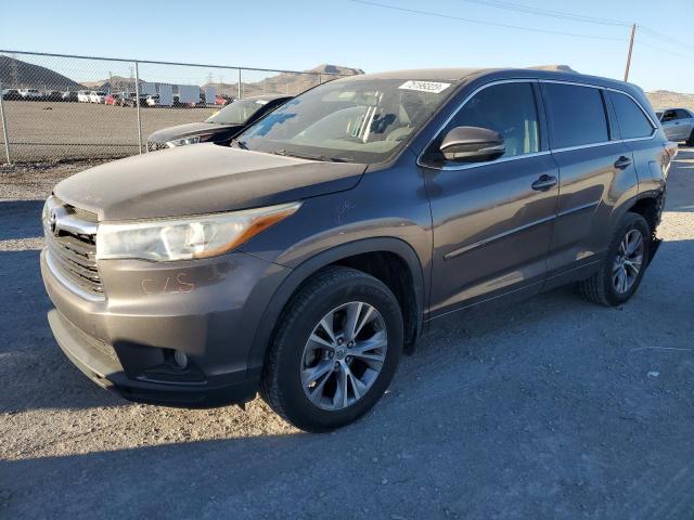 TOYOTA HIGHLANDER 2015 5tdzkrfh5fs079643