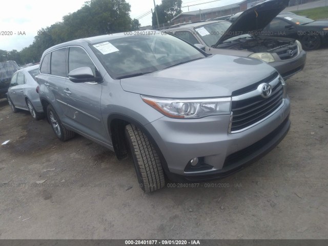 TOYOTA HIGHLANDER 2015 5tdzkrfh5fs085460