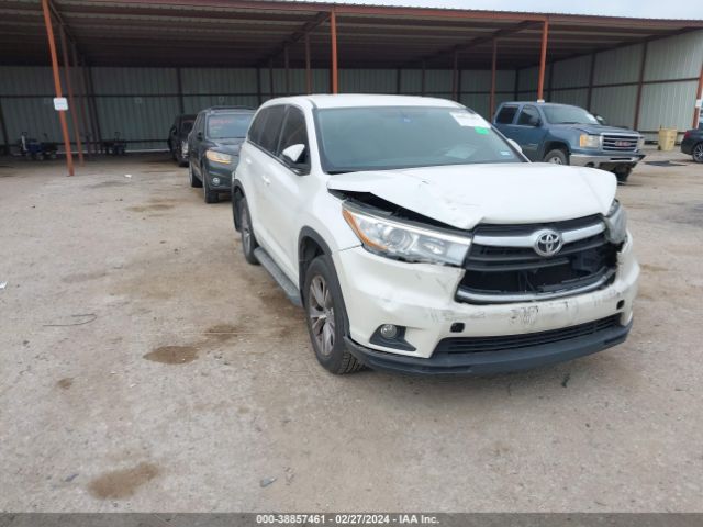 TOYOTA HIGHLANDER 2015 5tdzkrfh5fs088567