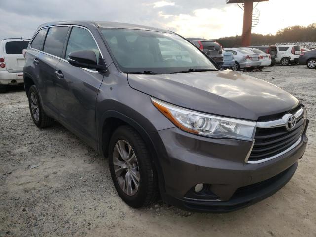 TOYOTA HIGHLANDER 2015 5tdzkrfh5fs101107