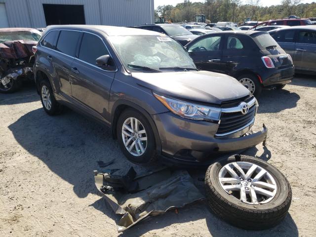 TOYOTA HIGHLANDER 2015 5tdzkrfh5fs117873