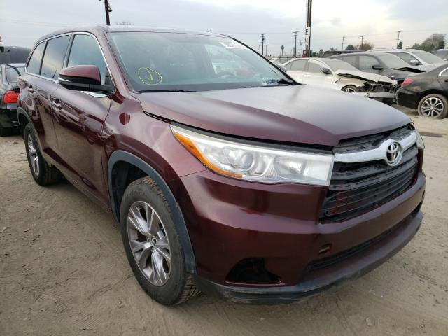 TOYOTA HIGHLANDER 2016 5tdzkrfh5gs124453