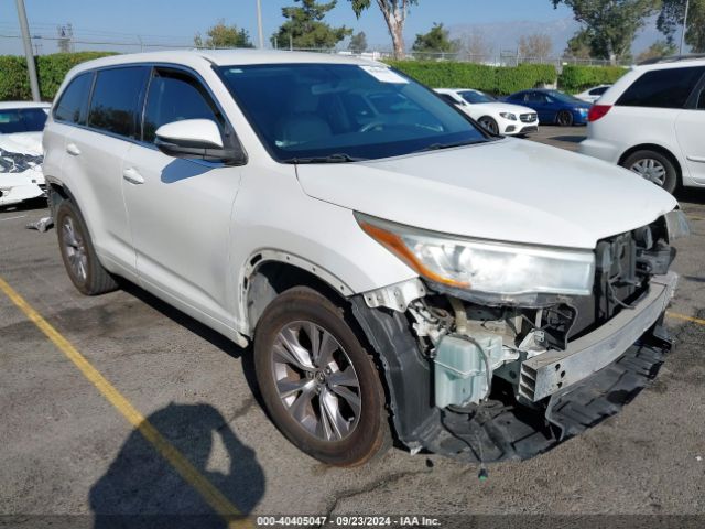 TOYOTA HIGHLANDER 2016 5tdzkrfh5gs145190