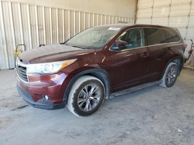 TOYOTA HIGHLANDER 2016 5tdzkrfh5gs151488