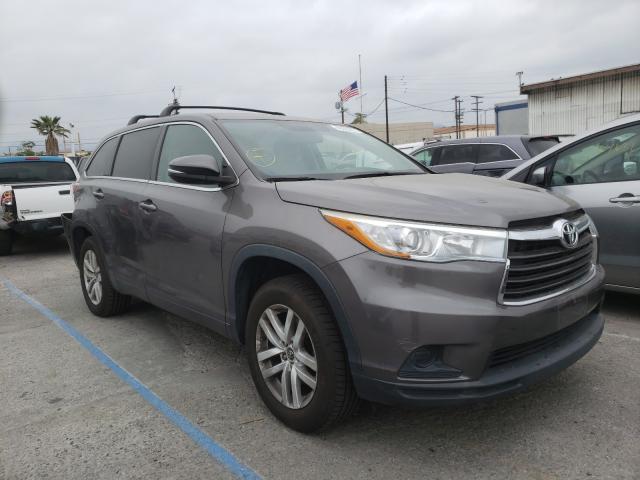 TOYOTA HIGHLANDER 2016 5tdzkrfh5gs170459