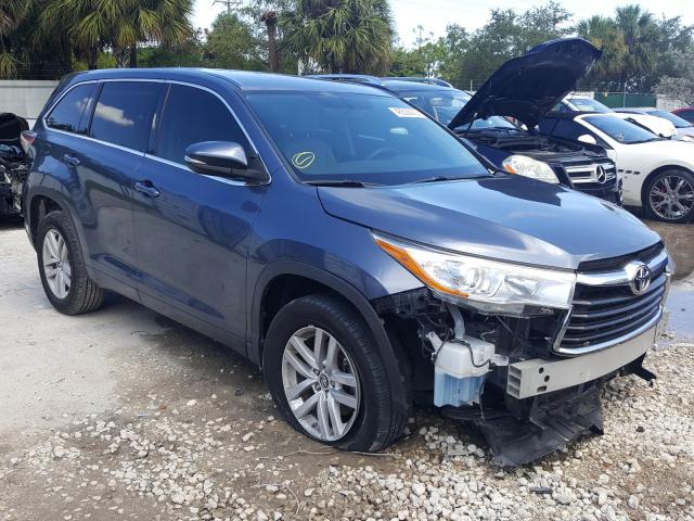 TOYOTA HIGHLANDER 2016 5tdzkrfh5gs182904