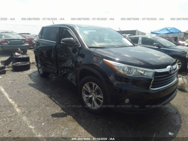 TOYOTA HIGHLANDER 2015 5tdzkrfh6fs059305