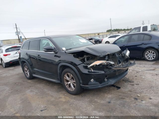 TOYOTA HIGHLANDER 2015 5tdzkrfh6fs098119