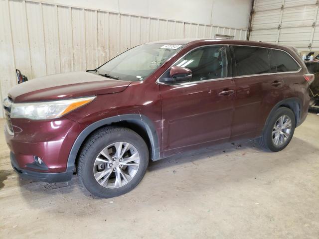 TOYOTA HIGHLANDER 2015 5tdzkrfh6fs102668