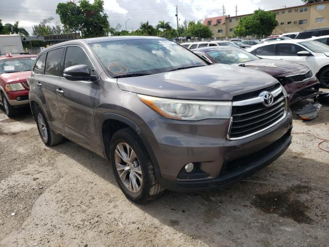 TOYOTA HIGHLANDER 2015 5tdzkrfh6fs106560