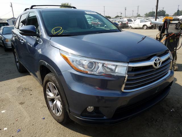 TOYOTA HIGHLANDER 2015 5tdzkrfh6fs115923