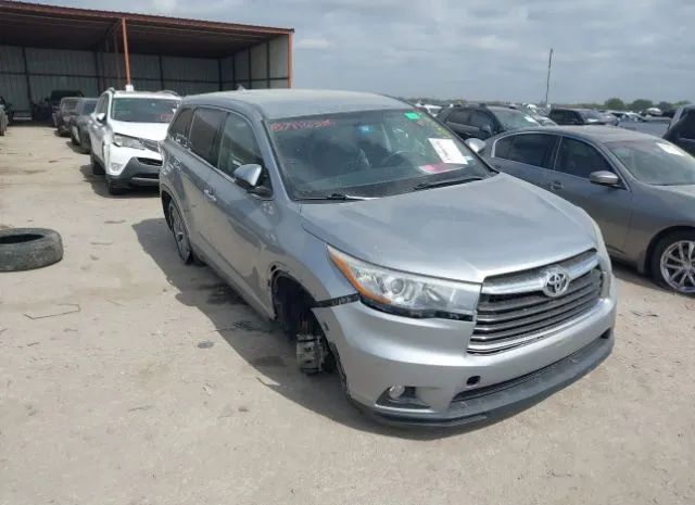 TOYOTA HIGHLANDER 2016 5tdzkrfh6gs142802