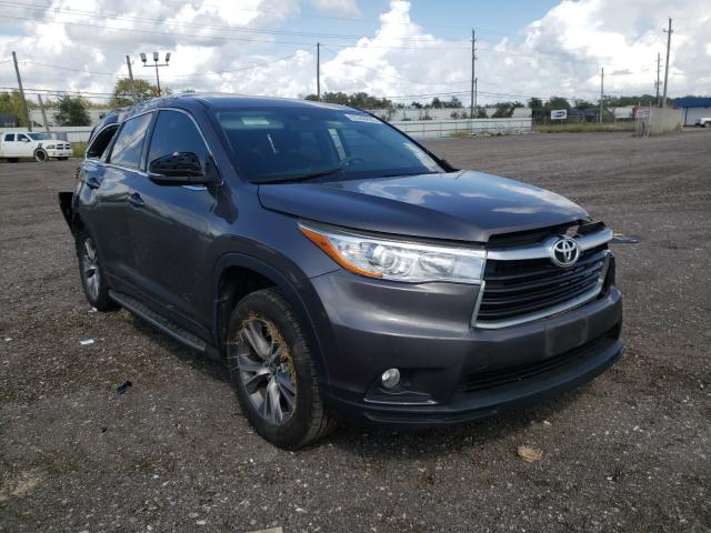 TOYOTA HIGHLANDER 2016 5tdzkrfh6gs154237