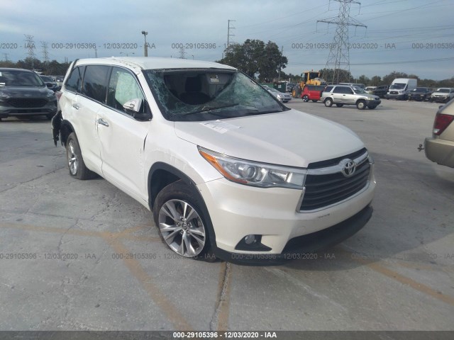 TOYOTA HIGHLANDER 2016 5tdzkrfh6gs172253