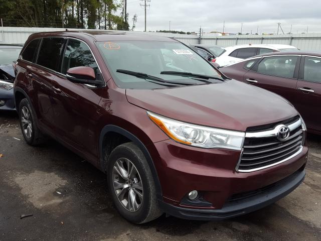 TOYOTA HIGHLANDER 2016 5tdzkrfh6gs172737