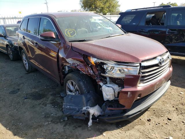 TOYOTA HIGHLANDER 2016 5tdzkrfh6gs174505