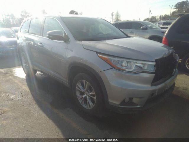 TOYOTA HIGHLANDER 2015 5tdzkrfh7fs051729