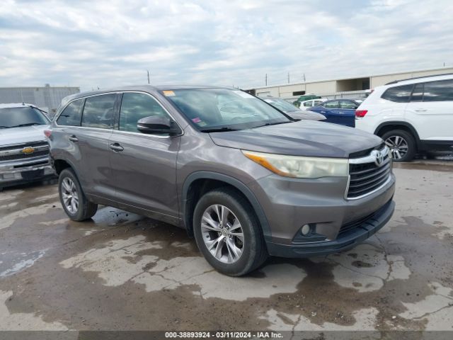 TOYOTA HIGHLANDER 2015 5tdzkrfh7fs072628