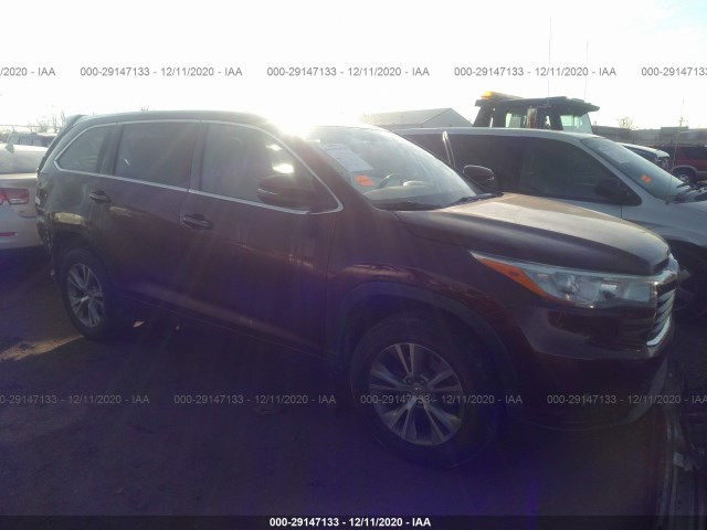 TOYOTA HIGHLANDER 2015 5tdzkrfh7fs083211