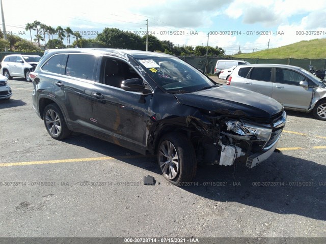 TOYOTA HIGHLANDER 2015 5tdzkrfh7fs091387