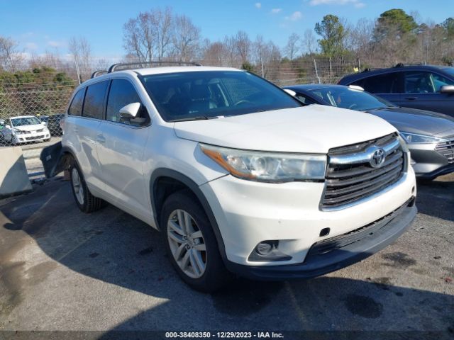 TOYOTA HIGHLANDER 2015 5tdzkrfh7fs099280