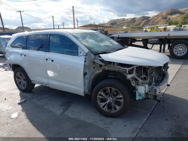 TOYOTA HIGHLANDER 2015 5tdzkrfh7fs103585