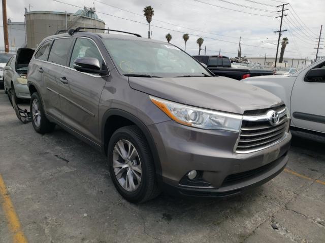 TOYOTA HIGHLANDER 2015 5tdzkrfh7fs106230