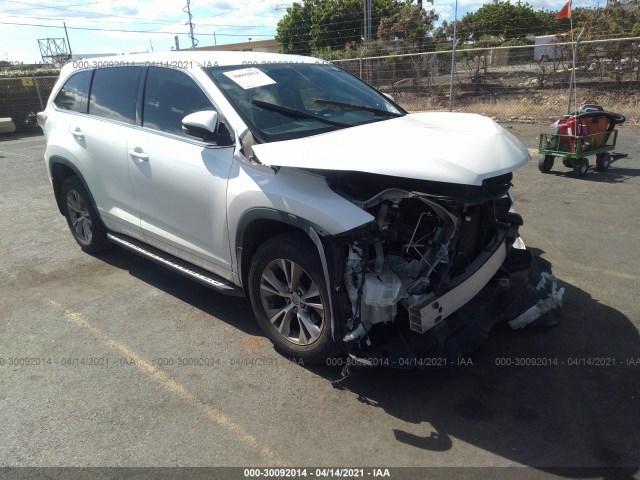 TOYOTA HIGHLANDER 2015 5tdzkrfh7fs106289