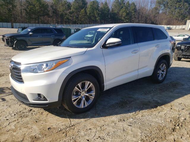 TOYOTA HIGHLANDER 2015 5tdzkrfh7fs106826