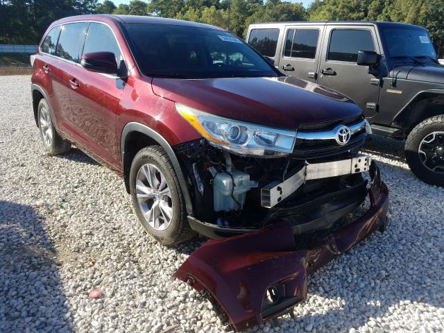 TOYOTA HIGHLANDER 2014 5tdzkrfh8es032475