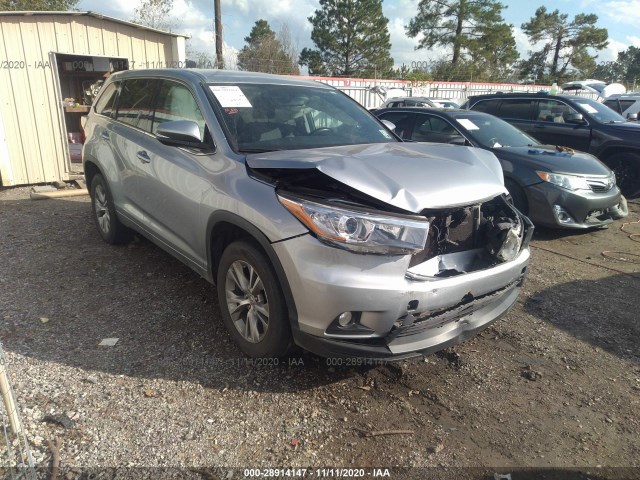 TOYOTA HIGHLANDER 2015 5tdzkrfh8fs048953