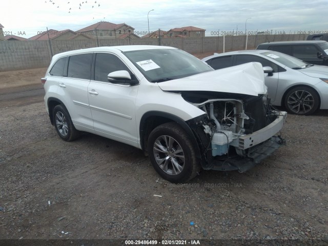 TOYOTA HIGHLANDER 2015 5tdzkrfh8fs061217